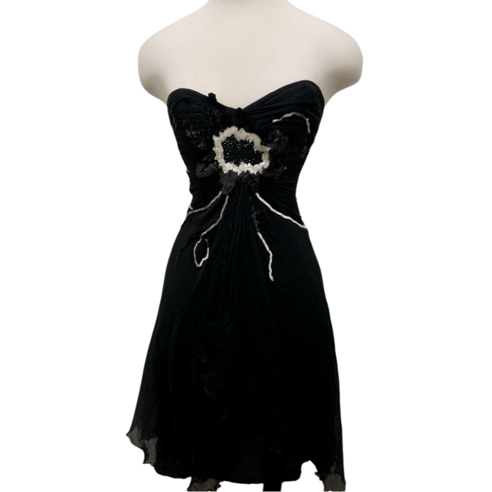 Strapless Y2K Party Dress